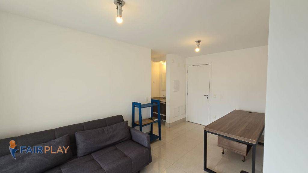 Apartamento com 1 dormitório para alugar, 44 m² por R$ 4.633,00/mês - Brooklin - São Paulo/SP