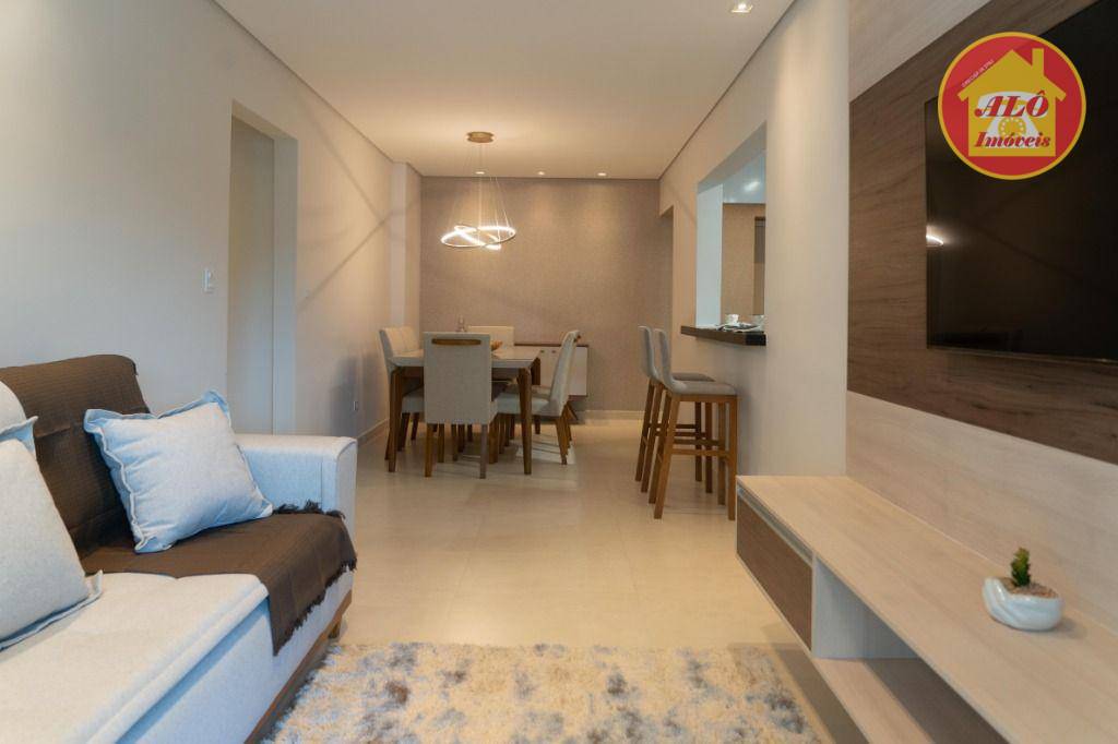 Apartamento com 3 quartos à venda, 119 m² por R$ 950.000 - Canto do Forte - Praia Grande/SP