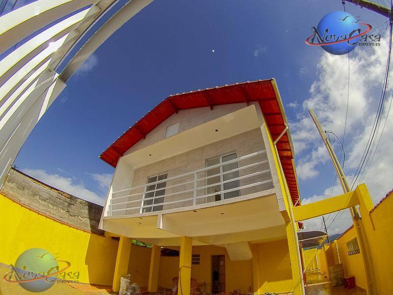 Casa 2 Dormitórios em Condomínio Fechado, Parque das Américas, Praia Grande.