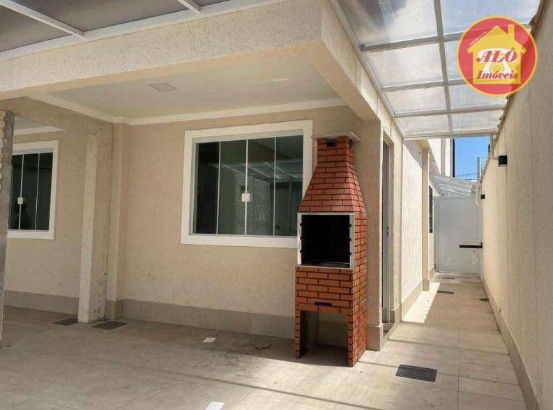 Sobrado com 2 quartos - Novo sem uso - à venda, 75 m² por R$ 410.000 - Ocian - Praia Grande/SP