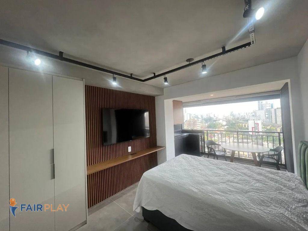 Apartamento para alugar, 33 m² por R$ 5.105,00/mês - Brooklin - São Paulo/SP