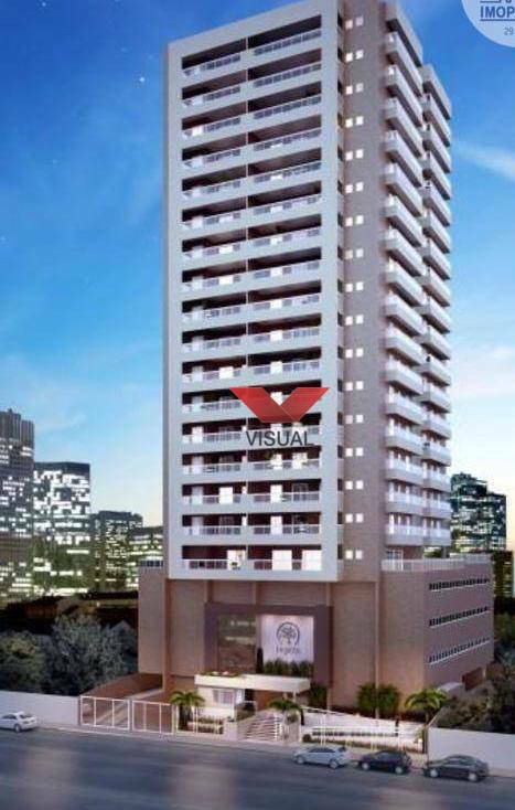 Apartamento com 3 dormitórios à venda, 132 m² por R$ 770.000,00 - Canto do Forte - Praia Grande/SP