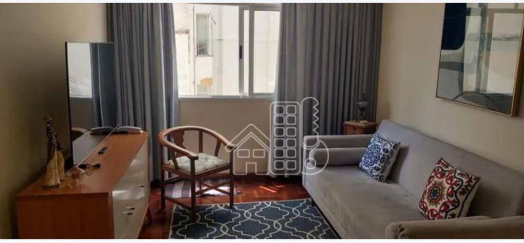 Apartamento com 1 guarta à venda, 50 m² por R$ 420.000 - Icaraí - Niterói/RJ