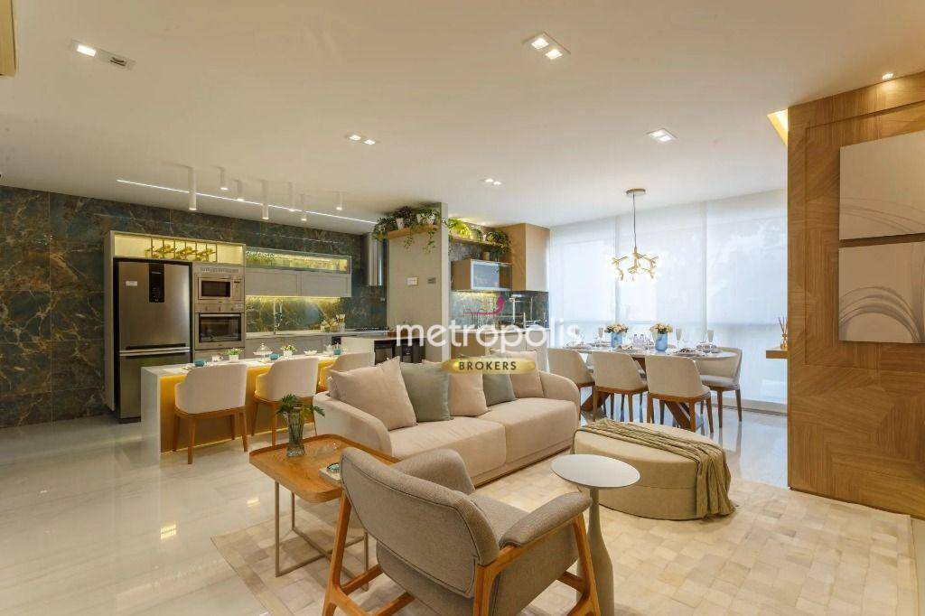Apartamento com 2 dormitórios à venda, 117 m² por R$ 1.177.300,00 - Vila Assunção - Santo André/SP
