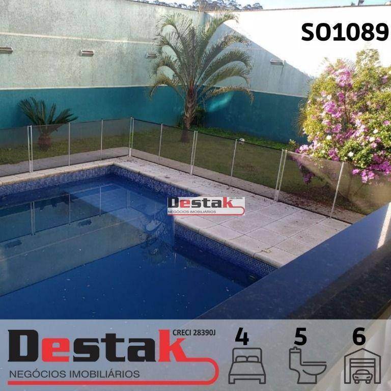 Sobrado com 4 dormitórios à venda, 379 m² por R$ 3.200.000,00 - Swiss Park - São Bernardo do Campo/SP