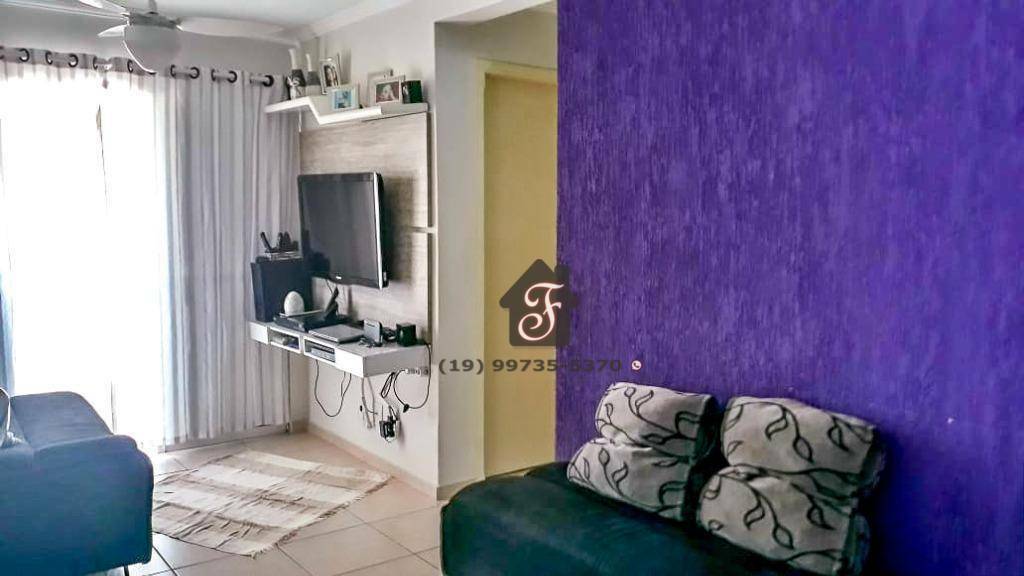 Apartamento com 2 dormitórios à venda, 53 m² por R$ 265.000,00 - São Bernardo - Campinas/SP