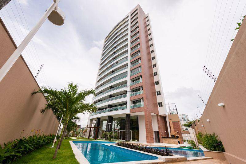 Apartamento com 3 quartos à venda, 123 m², novo, 3 vagas, área de lazer, financia ? Luciano Cavalcante - Fortaleza/CE