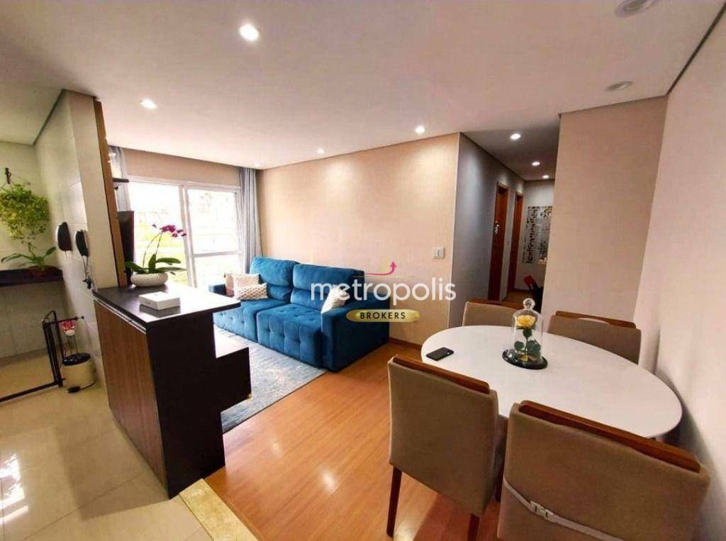 Apartamento com 2 dormitórios à venda, 66 m² por R$ 540.000,00 - Nova Gerti - São Caetano do Sul/SP