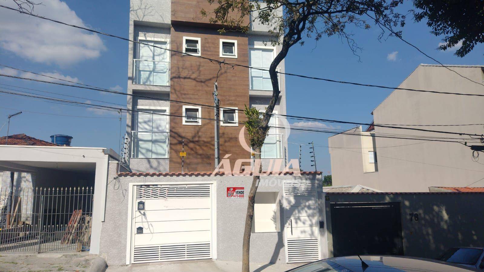 Cobertura com 2 dormitórios à venda, 74 m² por R$ 400.000,00 - Jardim Santo Antônio - Santo André/SP