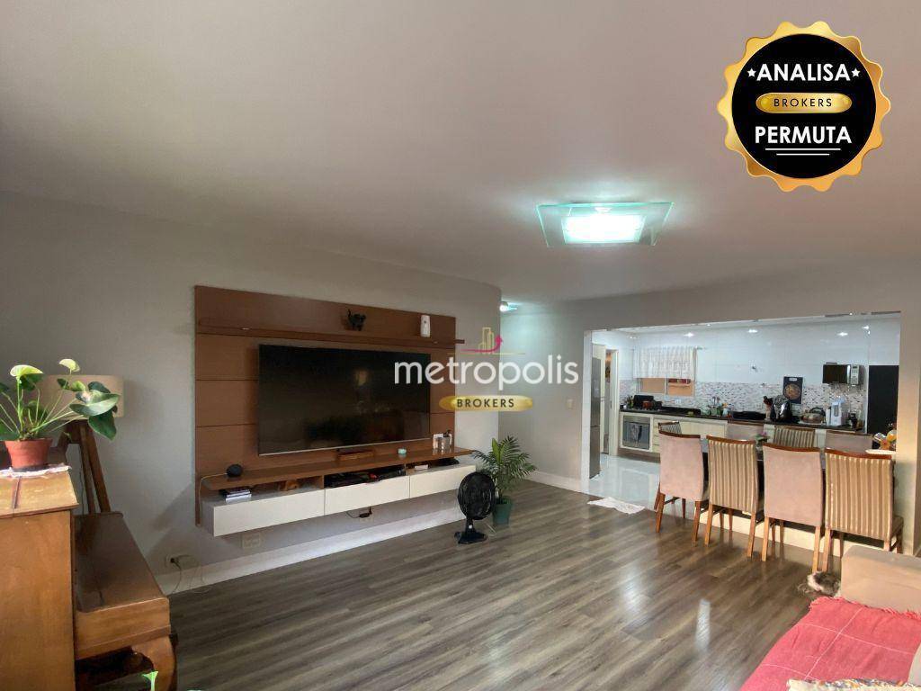 Apartamento com 3 dormitórios à venda, 127 m² por R$ 766.000,00 - Santa Paula - São Caetano do Sul/SP