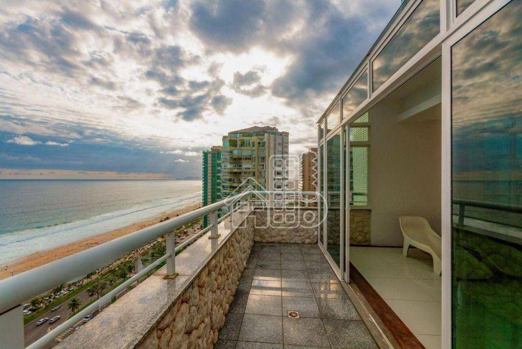 Cobertura com 3 dormitórios à venda, 369 m² por R$ 3.370.000,00 - Barra da Tijuca - Rio de Janeiro/RJ