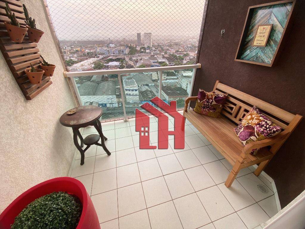 Apartamento com 2 dormitórios à venda, 59 m² por R$ 440.000,00 - Vila Matias - Santos/SP