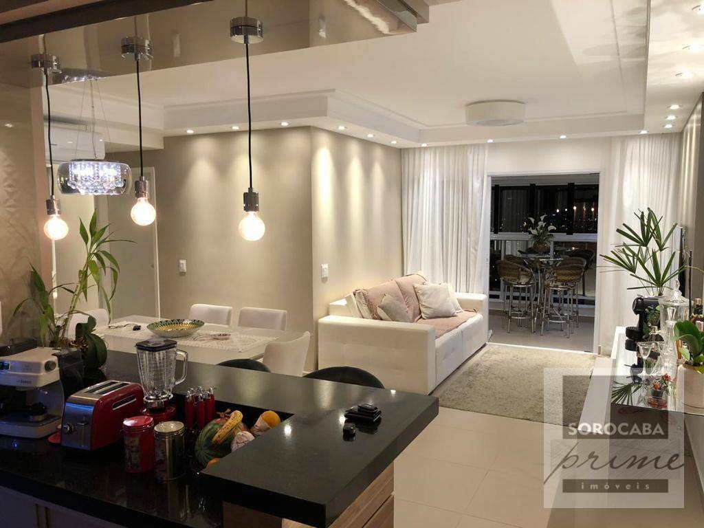 Apartamento com 3 dormitórios à venda, 92 m² por R$ 890.000,00 - Residencial Île Notre-Dame - Sorocaba/SP
