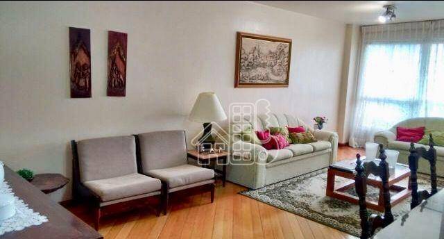 Apartamento com 3 dormitórios à venda, 141 m² por R$ 750.000,99 - Icaraí - Niterói/RJ