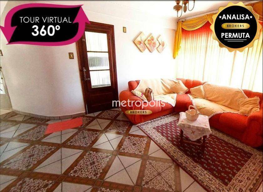 Sobrado com 3 dormitórios à venda, 200 m² por R$ 790.000,00 - Boa Vista - São Caetano do Sul/SP