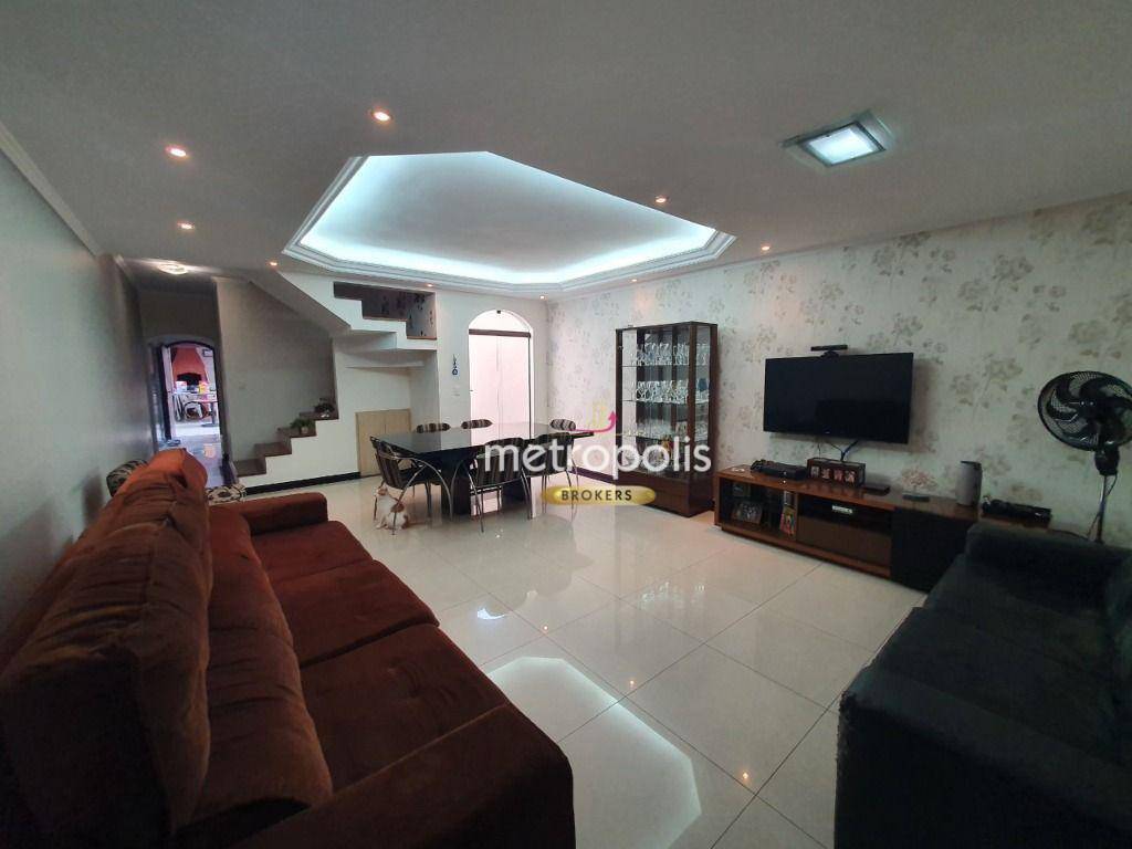 Sobrado à venda, 215 m² por R$ 980.000,00 - Vila Camilópolis - Santo André/SP