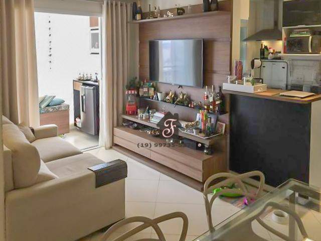 Apartamento com 2 dormitórios à venda, 54 m² por R$ 340.000,00 - Vila Industrial - Campinas/SP