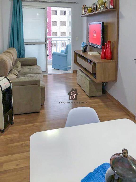 Apartamento com 2 dormitórios à venda, 60 m² por R$ 583.000,00 - Jardim Aurélia - Campinas/SP