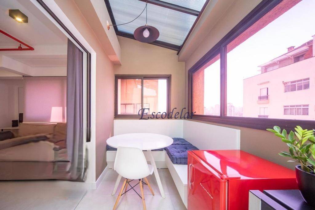 Flat com 1 dormitório à venda, 82 m² por R$ 450.000,00 - Brooklin - São Paulo/SP