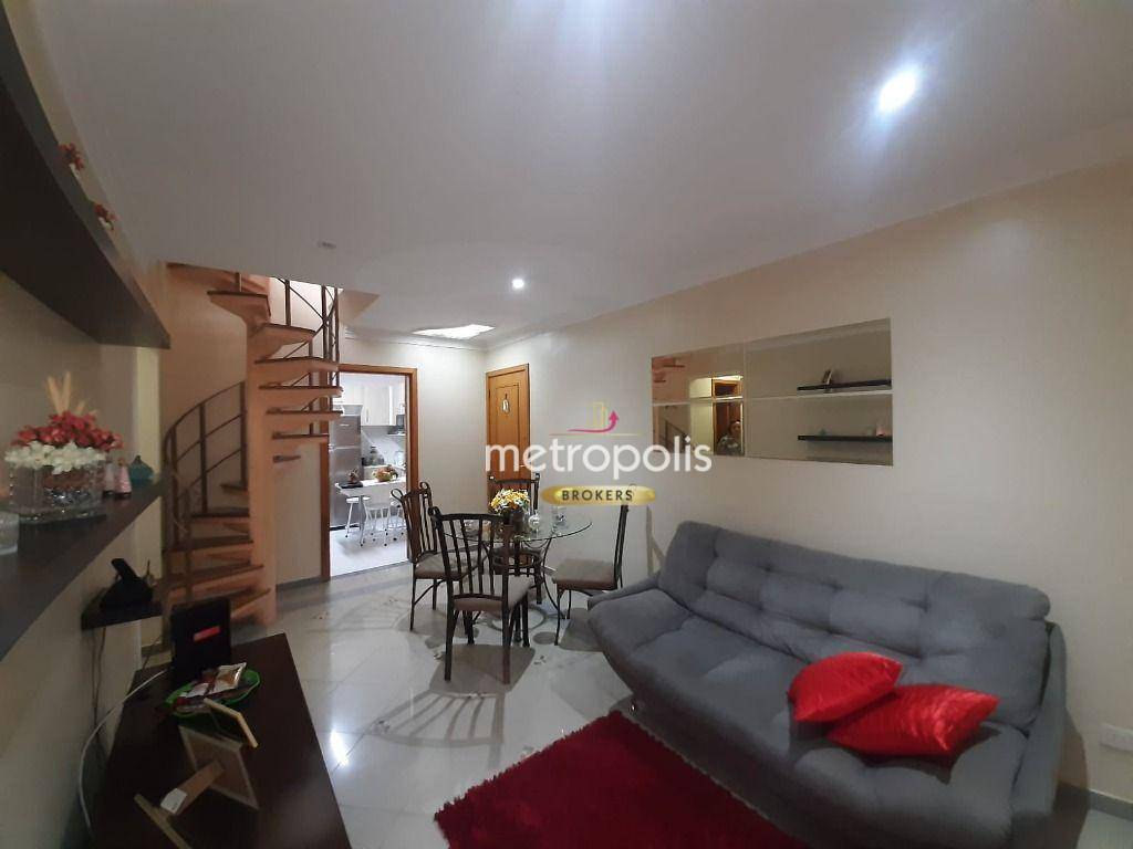 Cobertura com 3 dormitórios à venda, 161 m² por R$ 750.000,00 - Santa Maria - São Caetano do Sul/SP