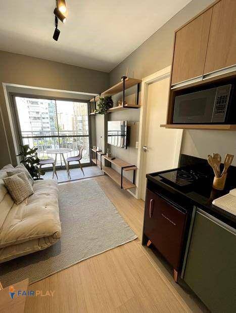 Apartamento com 1 dormitório para alugar, 28 m² por R$ 4.090,00/mês - Itaim Bibi - São Paulo/SP