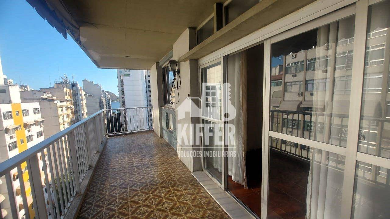 KIFFER FERREIRA ALUGA: Sala, varandão, 1 quarto, vaga, 2ª quadra da praia de Icaraí