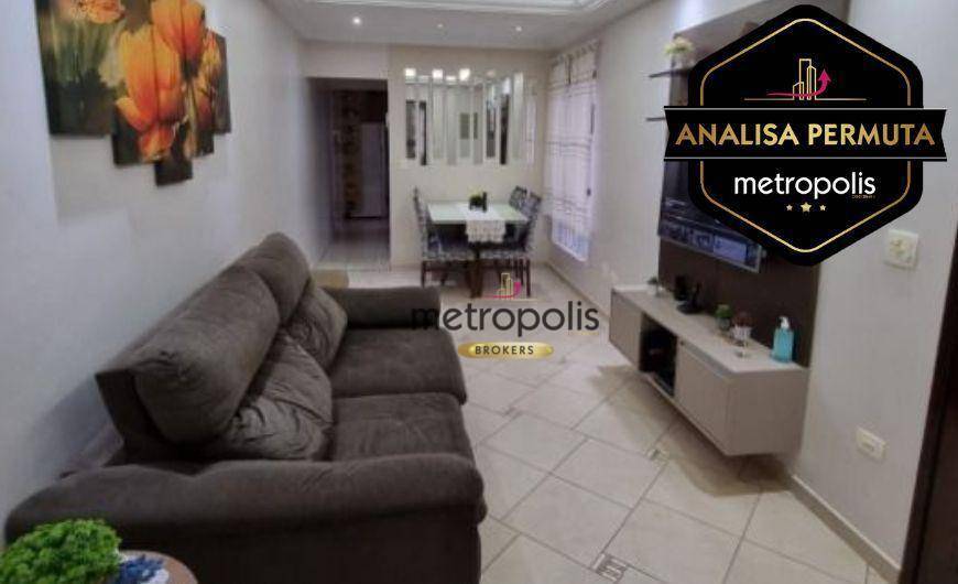 Apartamento com 3 dormitórios à venda, 86 m² por R$ 471.000,00 - Santa Maria - São Caetano do Sul/SP