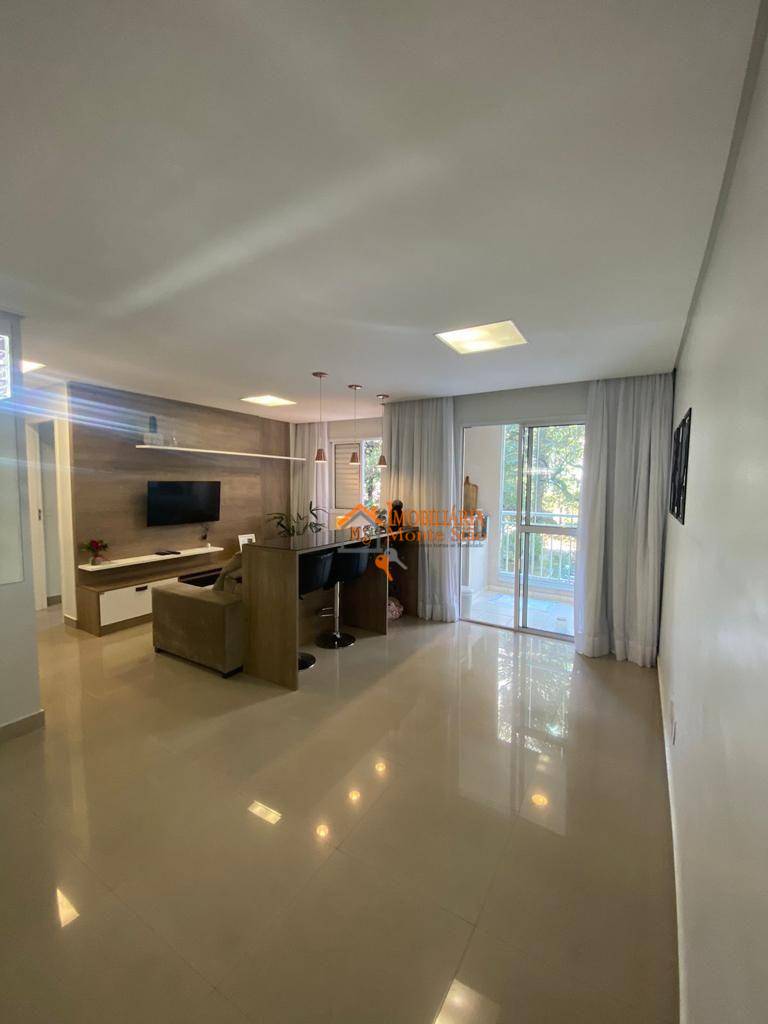 Apartamento no parque residence com 2 dormitórios à venda, 77 m² por R$ 658.000 - Jardim Flor da Montanha - Guarulhos/SP