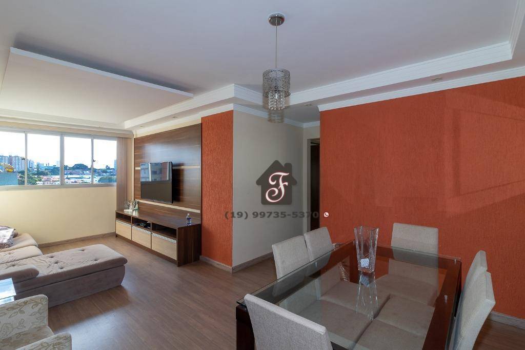 Apartamento com 3 dormitórios à venda, 84 m² por R$ 490.000,00 - Jardim Paraíso - Campinas/SP