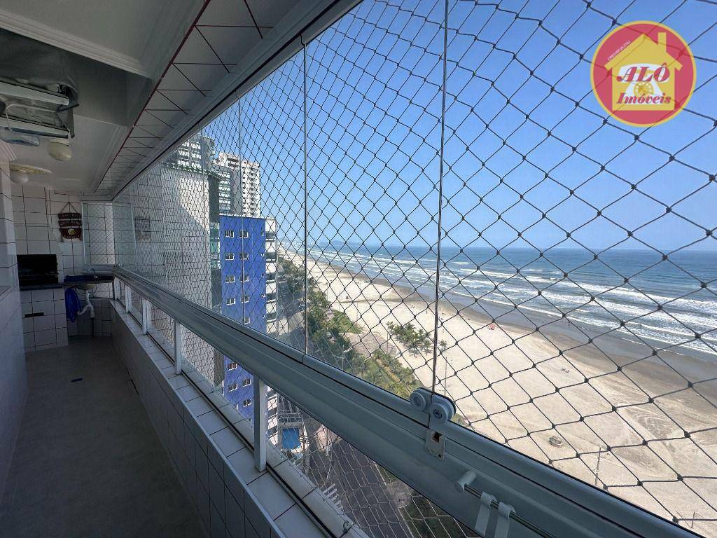 Apartamento frente mar com 2 quartos à venda, 70 m² por R$ 555.000 - Maracanã - Praia Grande/SP