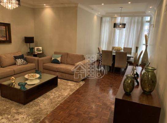 Apartamento com 3 dormitórios à venda, 155 m² por R$ 750.000,00 - Icaraí - Niterói/RJ