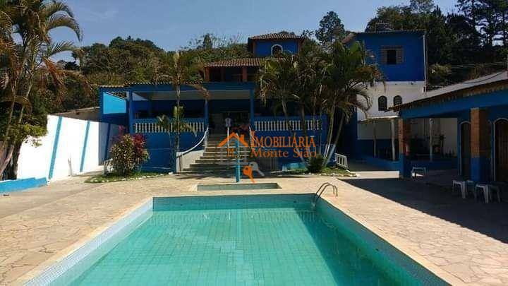 Chácara com 9 dormitórios à venda, 1260 m² por R$ 1.750.000,00 - Água Azul - Guarulhos/SP
