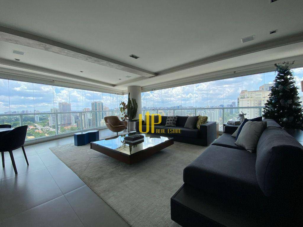 Apartamento com 3 dormitórios, 220 m² - venda por R$ 4.000.000,00 ou aluguel por R$ 25.780,00/mês - Campo Belo - São Paulo/SP