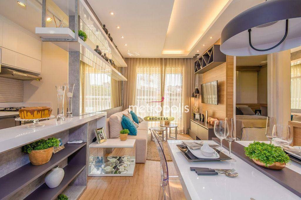 Apartamento com 2 dormitórios à venda, 48 m² por R$ 456.500,00 - Santa Teresinha - Santo André/SP