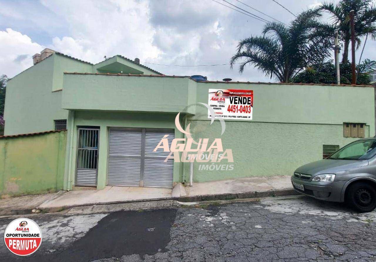 Sobrado com 3 dormitórios à venda, 263 m² por R$ 691.500,00 - Vila Tibiriçá - Santo André/SP