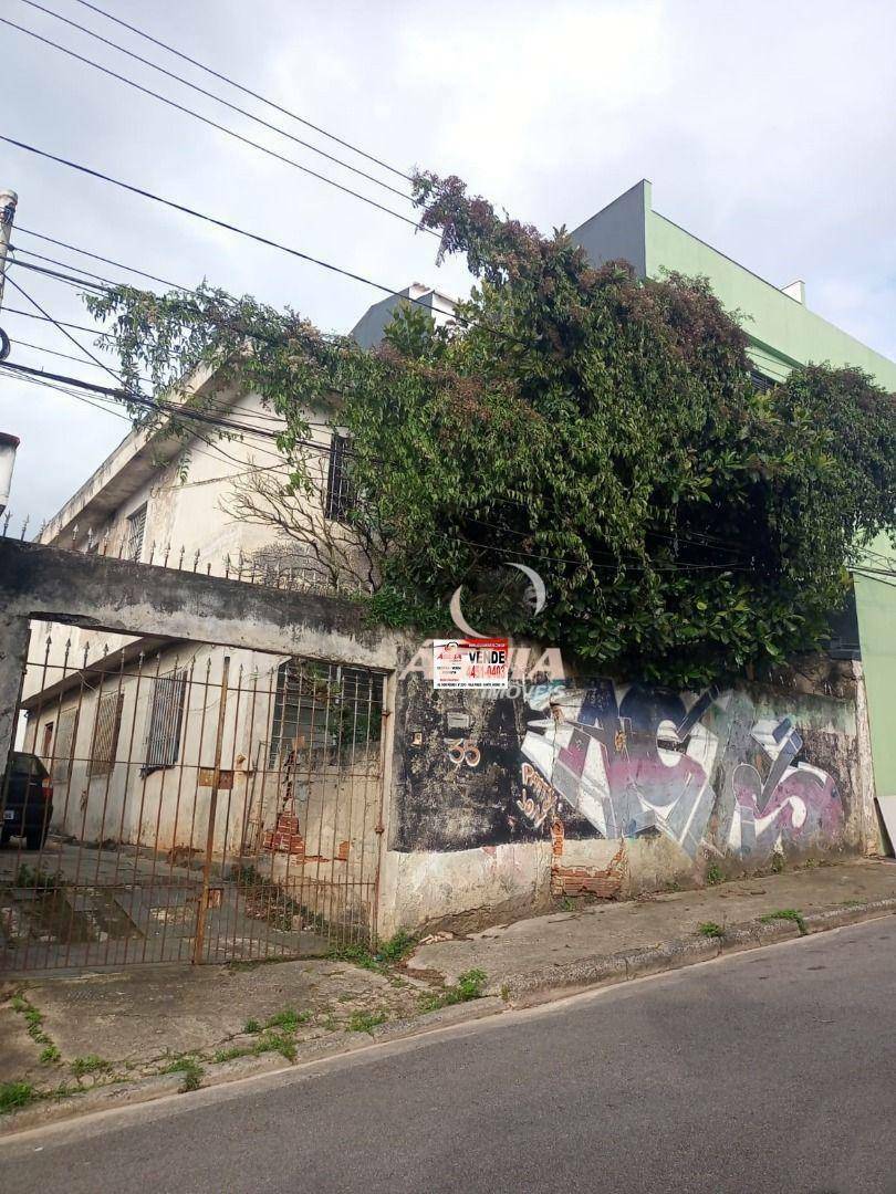 Terreno com Casa Antiga, 250 m² por R$ 450.000 - Jardim do Estádio - Santo André/SP