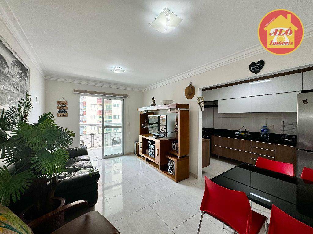 Apartamento com 2 quartos à venda, 85 m² por R$ 669.000 - Caiçara - Praia Grande/SP