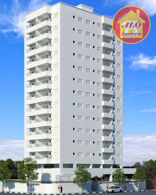 Apartamento com 2 dormitórios à venda, 77 m² por R$ 398.000,00 - Aviação - Praia Grande/SP