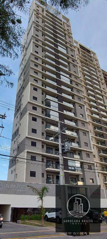 Apartamento com 1 dormitório, 48 m² - venda por R$ 500.000 ou aluguel por R$ 2.500/mês - Condomínio Le Monde Campolim - Sorocaba/SP