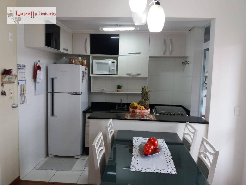 Apartamento com 2 dormitórios à venda, 54 m² - Vila Valparaíso - Santo André/SP