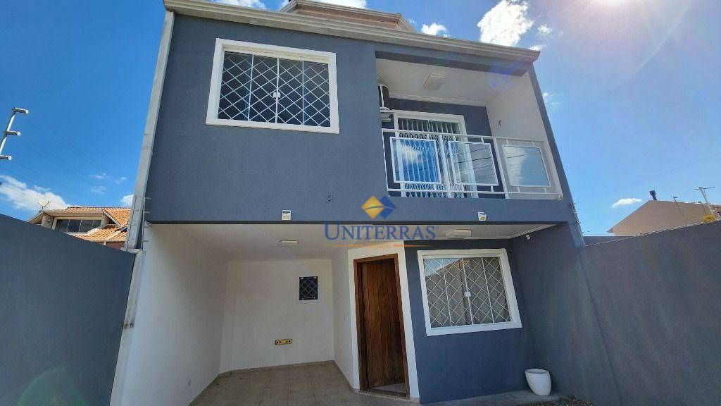 Sobrado com 3 dormitórios/suíte, 164 m² - venda por R$ 679.000 ou aluguel por R$ 3.500/mês - São Braz - Curitiba/PR