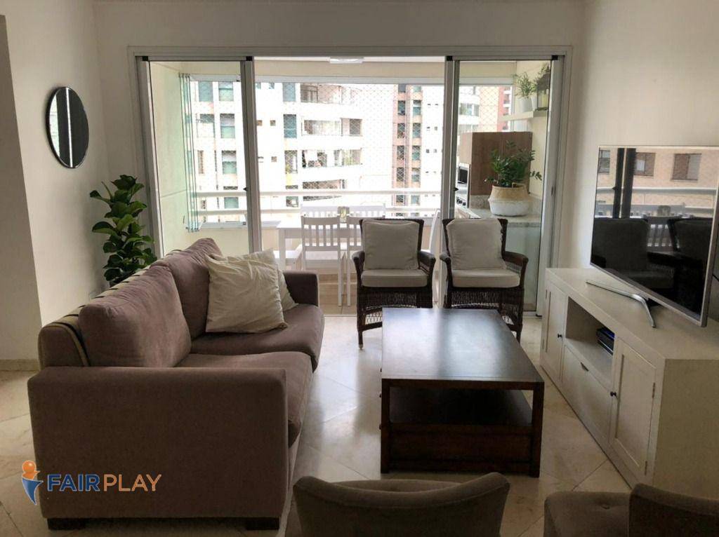 Apartamento com 4 dormitórios para alugar, 110 m² por R$ 10.482,00/mês - Moema - São Paulo/SP