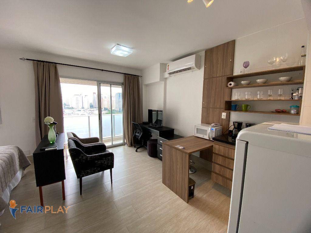 Apartamento para alugar, 33 m² por R$ 4.635,00/mês - Santo Amaro - São Paulo/SP