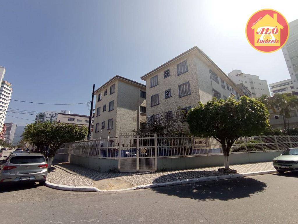 Apartamento com 2 quartos - 100 metros da praia -  à venda, 67 m² por R$ 230.000 - Caiçara - Praia Grande/SP