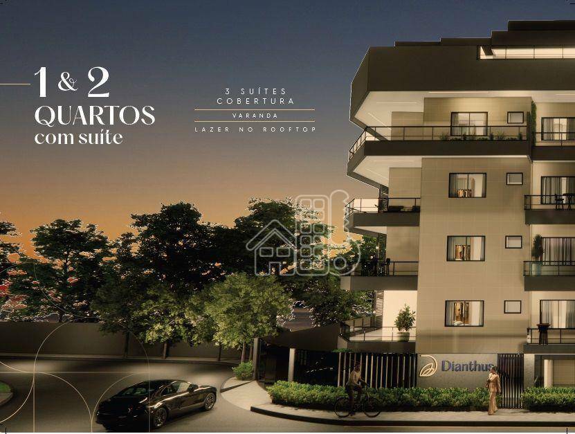 Apartamento com 2 dormitórios à venda, 85 m² por R$ 780.000,00 - Piratininga - Niterói/RJ