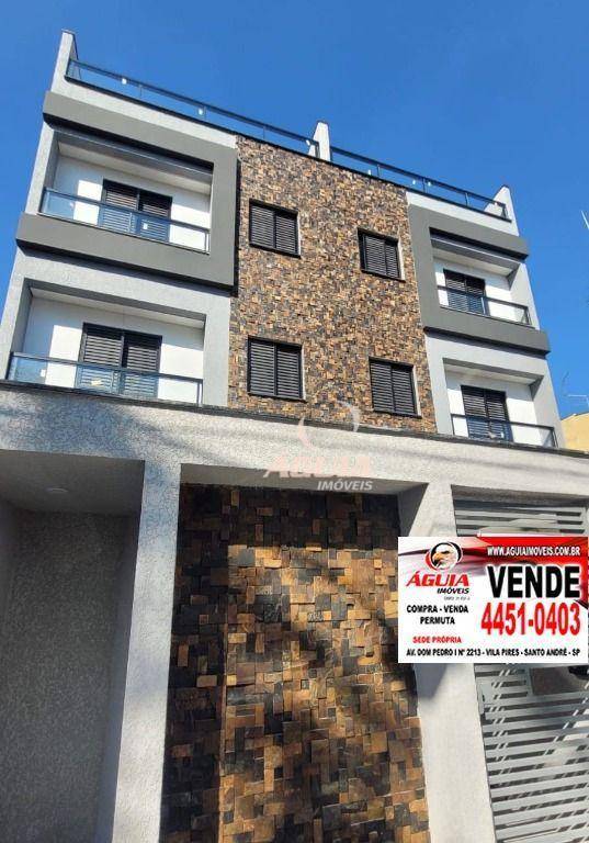 Cobertura com 2 dormitórios à venda, 50 m²+ 50 m²  por R$ 630.000 - Santa Teresinha - Santo André/SP