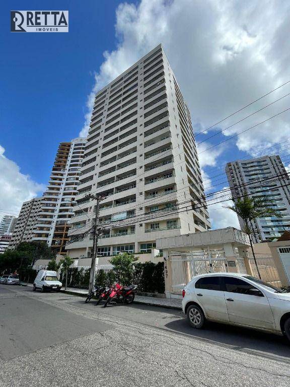 Apartamento com 3 dormitórios para alugar, 125 m² por R$ 4.672,28/mês - Cocó - Fortaleza/CE