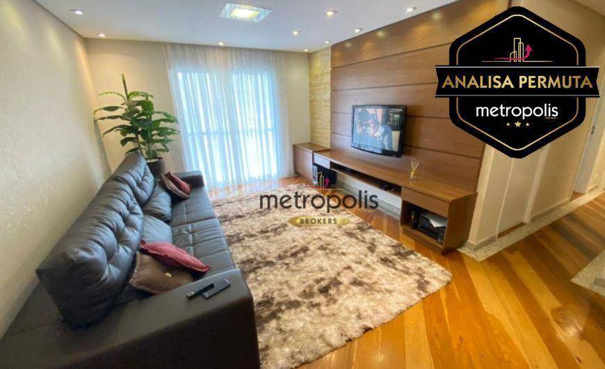 Apartamento com 3 dormitórios à venda, 100 m² por R$ 1.051.100,01 - Jardim - Santo André/SP