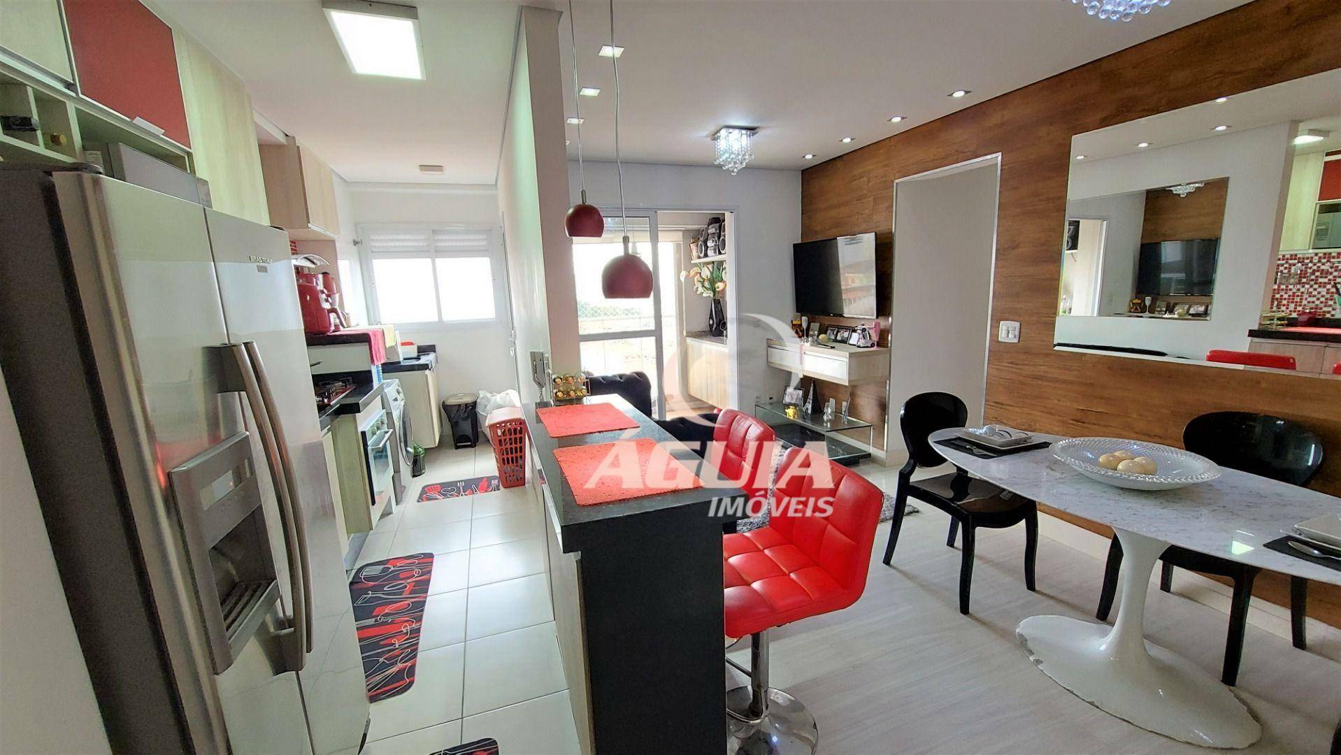 Apartamento com 3 dormitórios à venda, 59 m² por R$ 457.500,00 - Vila Pires - Santo André/SP