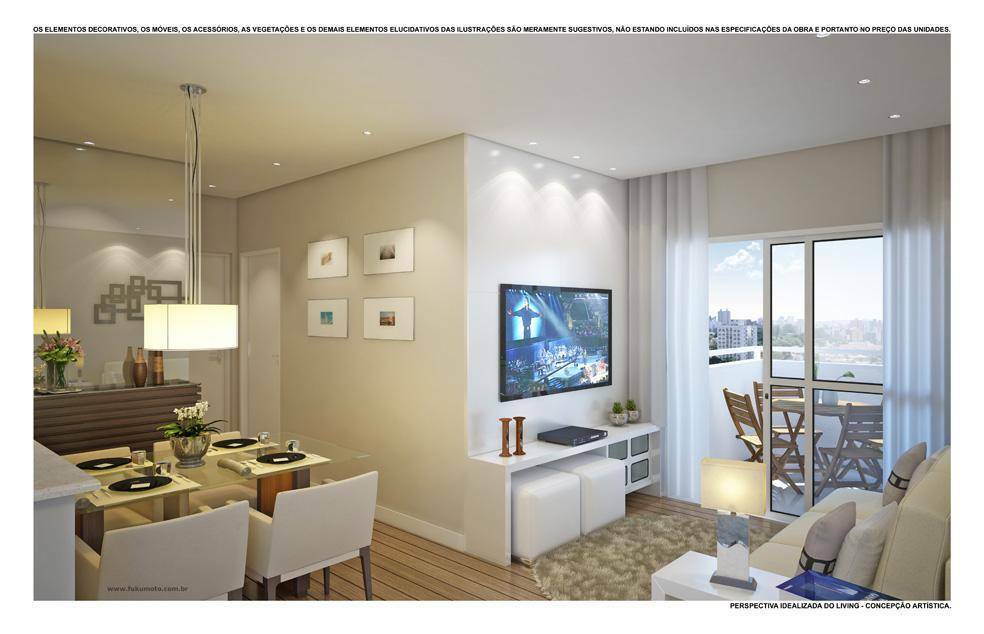 Apartamento residencial à venda. 67 m², 2 dorm, 1 S, 2 Vgs e Varanda Gourmet!!! Vila Gilda, Santo André.
